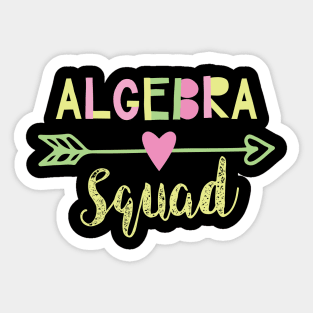 Algebra Squad Sticker